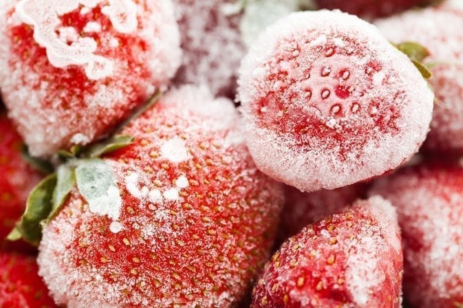 Benefits of frozen strawberries