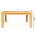 Wooden Beach Table, portable, lightweight & easy to carry - Image 2