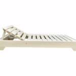 Outdoor wooden Chaise Lounge