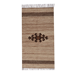 Natural colored Egyptian Kelem rug