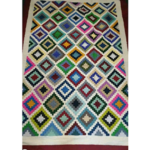 Oriental Hand woven Egyptian Kelim/Kelem rug, Diamond pattern, 100% Pure Cotton - Image 2