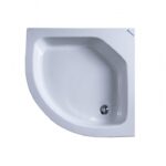 Corner shower tray acrylic corner shower tray from kevano sanitary ware bathroom decor