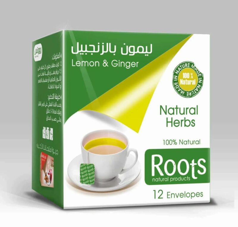 Lemon &Ginger-Herbal-Tea-immune-boosting