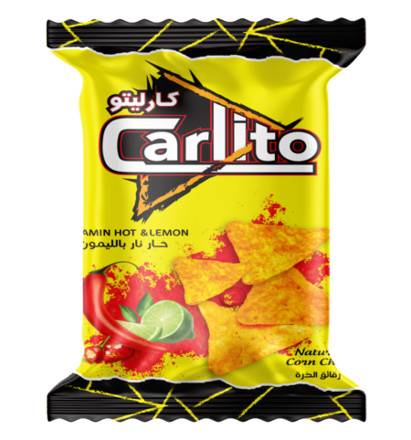 Carlito Flaming Hot with Lemon Corn Chips