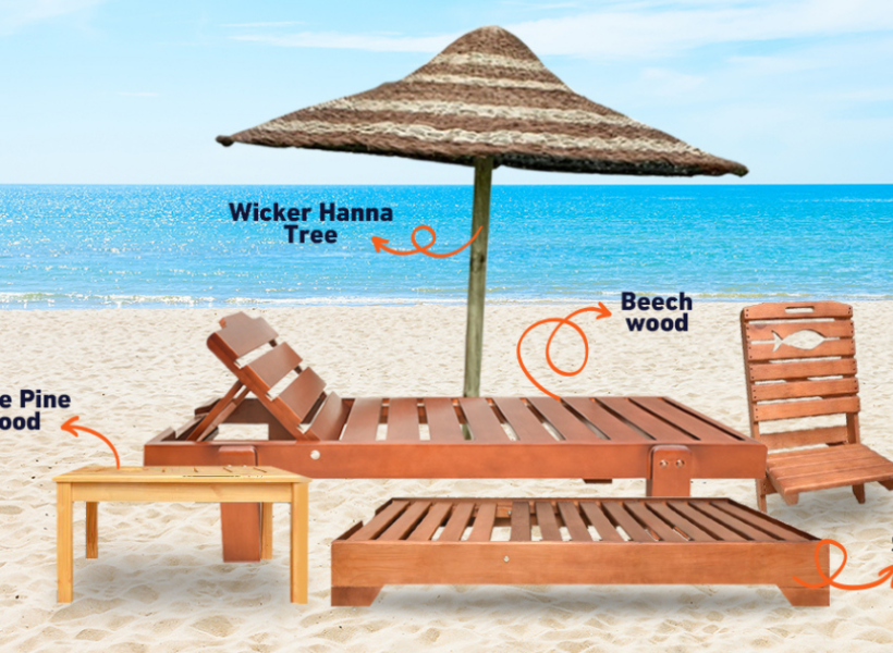 Outdoor Furniture Beach Tables Beach Chairs Parasols Chaise Lounges