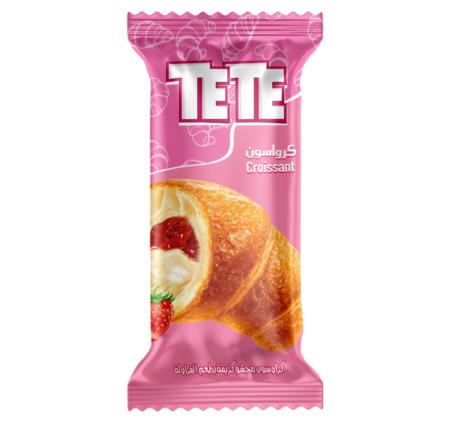 TETE Strawberry Croissant