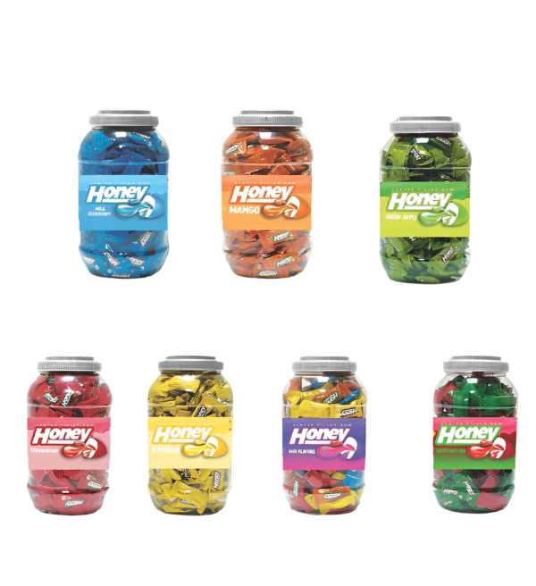 Egy Gulf Honey Gum – Premium Chewable Delight in 8 Flavors